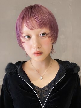 キャロルガーデンズ ボコカ 表参道(Carroll Gardens bococa) くすみピンク/ベリーショート/ブリーチ