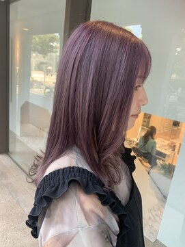 e.m.a プレミアムビューティーサロン 栄駅店(e.m.a PREMIUM BEAUTY SALON) ミディアムスタイル