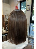 クラウドヘアー CLOUD HAIR&nbsp;ミディアムボブ/ロブ/ストレートヘア/縮毛矯正