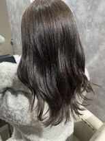 コアークリップ 緑町店(CORE CLIP)&nbsp;レイヤーカット　オリーブベージュ