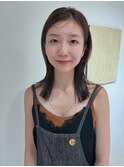 yew×おくれ毛レイヤースタイル