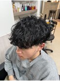 波巻きスパイラルパーマ