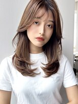 ケーツー エム 京都ラクエ(k-two emu)&nbsp;レイヤーカット*フェイスレイヤー*顔周りカット*30代40代50代