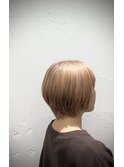 20代30代40代大人可愛いアッシュベージュダブルカラー透明感