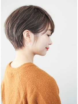 ルアン 大分駅店(ruen) ショートヘア大人ショートカットくびれショート髪型30代40代50代