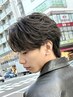 【笠松指名】カット＋ダメージレスパーマ ［新潟/長岡/メンズパーマ/men's］