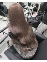 ペレ 渋谷(PELE)&nbsp;イメチェン/ホワイトブロンド/外ハネボブ/美髪/渋谷