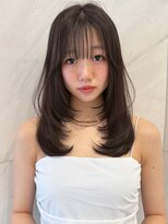 サイン 表参道(SIGN)&nbsp;レイヤーカット地毛風カラー髪質改善透明感カラー