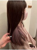 チェリーブラウンラベンダーインナーロング