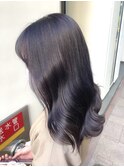 ミニウルフ髪質改善縮毛矯正酸性ストレートレイヤーカット/銀座