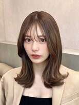 オーラ オモテサンドウ(Aura omotesando)&nbsp;透明感カラー×似合わせレイヤーカット　谷澤由和