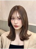 【Aura】透明感カラー×似合わせレイヤーカット 谷澤由和
