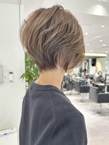 バンプ ギンザ(BUMP GINZA) 30代40代50代ショート白髪ぼかし白髪染め面長似合う髪型 松