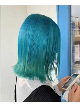 ヘアーメイク コラソン(hair make corazon) 似合わせカットメルティカラー着物フェミニンロング