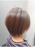 丸みショートボブ