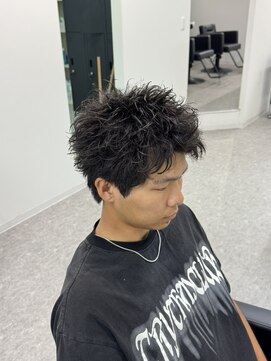 ブライト(BRIGHT) スパイキーショートスパイキーパーマ
