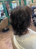 ヘアーラウンジ アンフィ 井土ヶ谷(Hair Lounge Anphi)&nbsp;ランダムパーマ