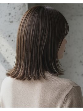 hum 立川【ハム】髪質改善・酸性ストレート・縮毛矯正 ココアベージュ/オリーブグレー/小顔/黒髪[立川/髪質改善]