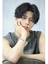 リップス 吉祥寺店 (LIPPS)&nbsp;センターパートスパイラルパーマツーブロック