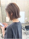 ミニボブ/ボブ/レイヤーカット/ダブルカラー/ブリーチ/栄r54