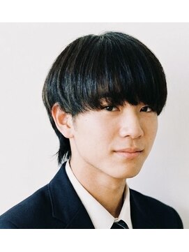 王道モテ！【校則OK】爽やか耳だしマッシュウルフ