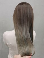 アンジェリカ 難波店(ANGELICA) 【ANGELICA 望月】水素艶髪カラー ストレートスタイル