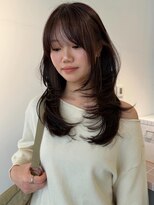 フェブミエル(fev miel)&nbsp;【fev_rara】ざくLAYER×ダークブラウン