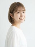 ミニボブ10代20代30代ベージュ
