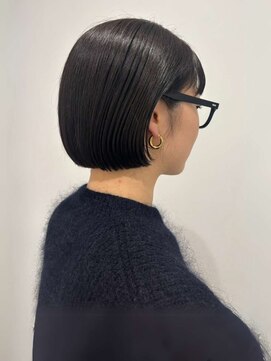 バサ 花小金井店(BASSA) ボブ・きりっぱボブ・切りっぱなしボブ・おしゃれボブ・メガネ
