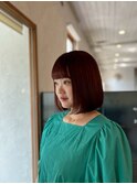 カット　ケアカラー　トリートメント