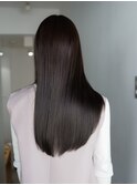 酸性ストレート×グレージュ