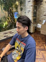 モナン 新宿(Monan)&nbsp;七三分け×爽やか刈り上げショート