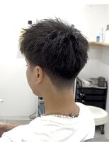 メンズサロンラシルバイレストプラス(MEN'S SALON racil by rest plus) スパイキーフェード