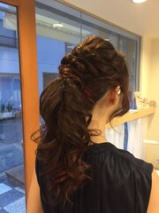 パーティヘアセット