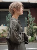 大人かわいいカジュアルショートにミルクティ☆