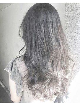 Marl 黒髪からブリーチなしでグレージュカラーに L ヘアーアンドアトリエ マール Hair Atelier Marl のヘアカタログ ホットペッパービューティー