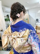 ロカット サロン(Roquat Salon)&nbsp;振袖着付けアップアレンジ【ヘアアレンジ  立川/立川南/八王子】
