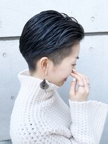 モリオ フロム ロンドン 成増店 【morio成増/米村】スリーク刈り上げ女子黒髪