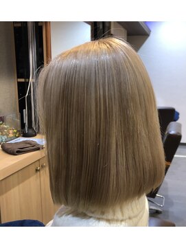 エルバイシオン(aile by sion) 透明感抜群×ブリーチ×ミルクティー/20代/30代/40代/50代