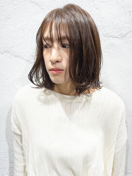 ボウ(BEAU) 楽なスタイリングで時短にも◎動きのある柔らかオトナベージュ♪