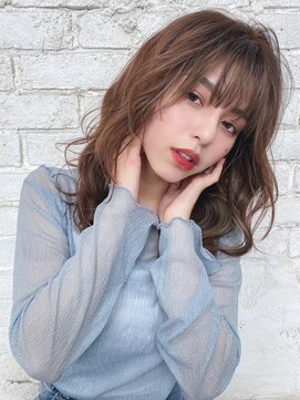 ラックスビー スカイ 大阪梅田店(LUXBE SKY) 大人フェミニンミディシースルー【LUXBE　大阪梅田店】