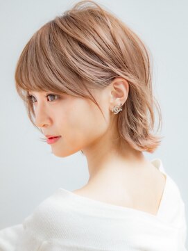 ロンドジェネルーズ 柏(Lond generous) 高嶋優 大人かわいい外はねボブウルフ