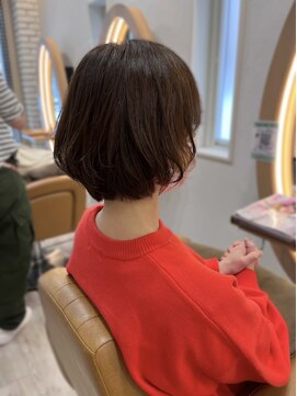 アドラーブル けやき通り店(adorable) ワンカールボブ【ふんわりボブ】20代30代40代