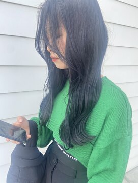 ファンビリ(Fambilly) blue black color