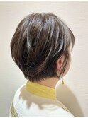 前下がりショートボブ