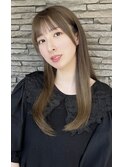 韓国レイヤーレイヤースタイルフェイスレイヤー顔周りカット