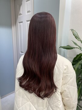 トゥーリ 薬院店(tuuli) tuuli miyu チェリーレッドロング/韓国風ヘア/ワンホンヘア