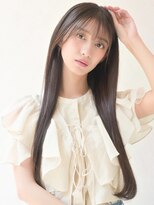 アイニティ(Inity)&nbsp;[Inity]ストレートロング×シルキーベージュ[心斎橋/縮毛矯正]