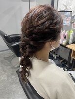 スパイア(SPIRE) 結婚式お呼ばれに☆あみこみふわふわ玉ねぎあみおろし