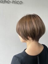 マノニコ(mano-nico)&nbsp;大人ショート×ナチュラルブラウン